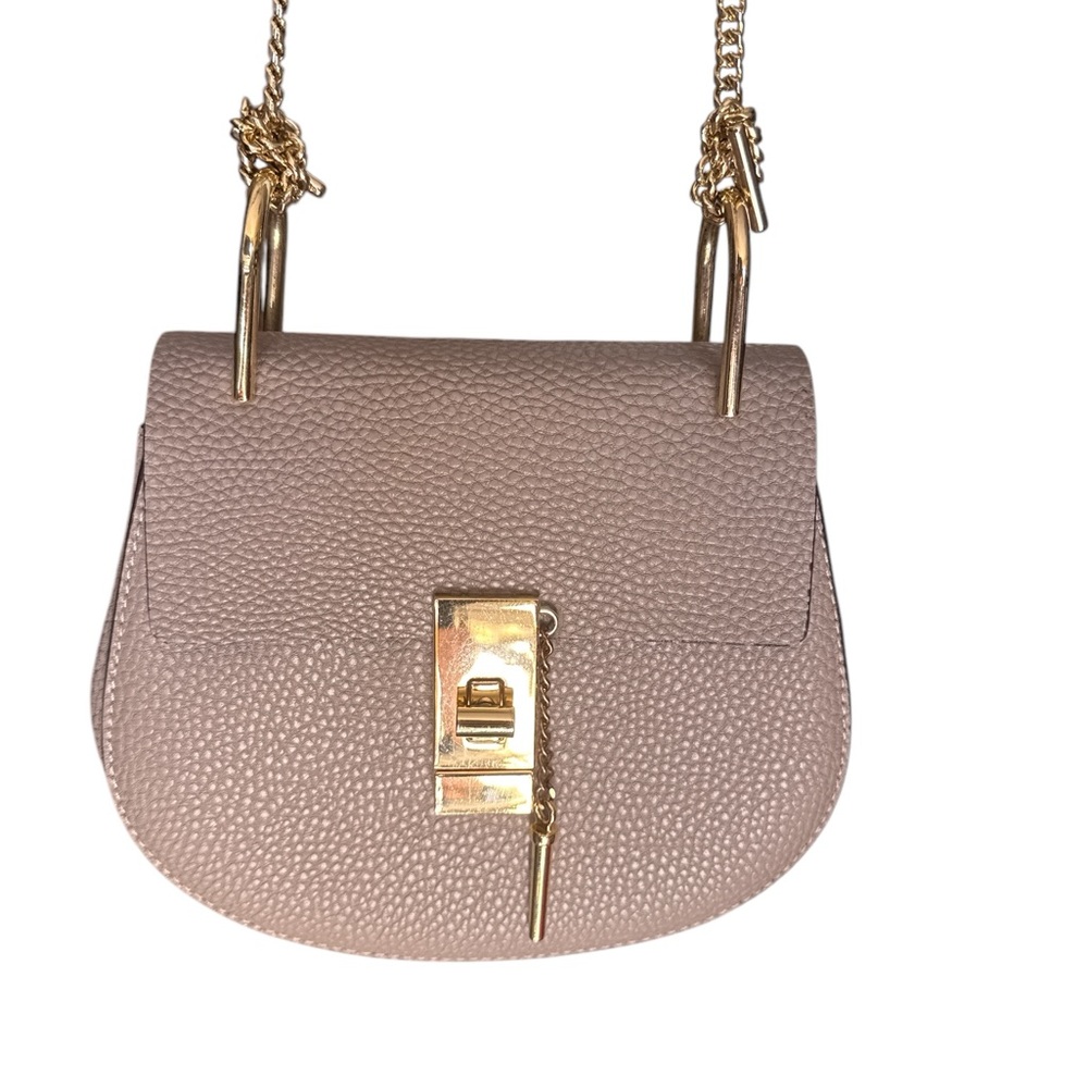 LACATTURA Lige Taupe Leather Crossbody - Picture 2 of 9